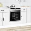 vidaXL Armadio Forno Lucca Bianco in Legno Multistrato