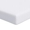 vidaXL Topper in schiuma memory 120 x 200 cm Thick Morbido Bianco