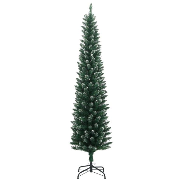 vidaXL Albero di Natale Artificiale Sottile con 150 LED 120 cm