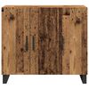 vidaXL Credenza Legno vecchio 90 x 34 x 80 cm Legno multistrato