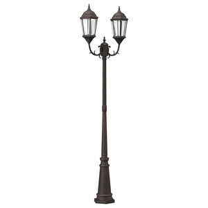 vidaXL Luce da Giardino 68 x 20 x 235 cm Alluminio e vetro