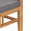 vidaXL Set da Pranzo da Giardino 7 pz con Cuscini Legno di Teak