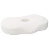 vidaXL Cuscino con cuscino Bianco 55 x 36 x 10 cm Poliestere