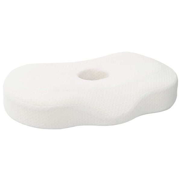 vidaXL Cuscino con cuscino Bianco 55 x 36 x 10 cm Poliestere