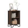 vidaXL Libreria Rovere Marrone 50x31x74,5 cm in Legno Multistrato