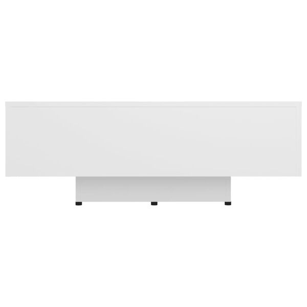 vidaXL Tavolino da Salotto Bianco 85x55x31 cm in Legno Multistrato