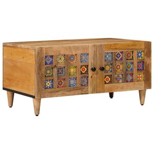 vidaXL Tavolino da salotto Naturale 80 x 50 x 40 cm