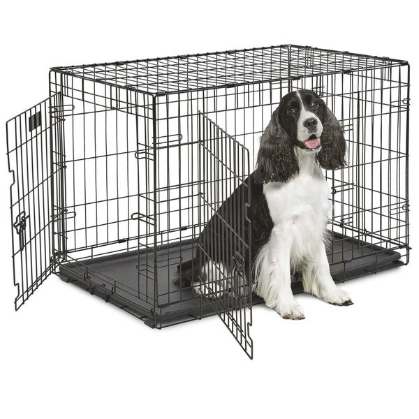 Ferplast Gabbia per Cani Dog-Inn 90 92,7x58,1x62,5 cm Grigia