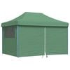 vidaXL Tenda Party Verde 279 x 410 x 315 cm Tessuto Oxford