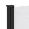 vidaXL Tenda da Sole Laterale Retrattile Bianco 117x300 cm