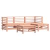 vidaXL Set Divani Giardino 5 pz con Cuscini Legno Massello di Douglas