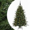 vidaXL Albero di Natale artificiale con palline 120 cm 150 LED