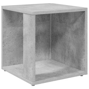 vidaXL Tavolino Grigio Cemento 33x33x34,5 cm in Truciolato
