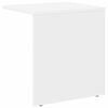 vidaXL Tavolino Bianco 37 x 32 x 40 cm Legno multistrato