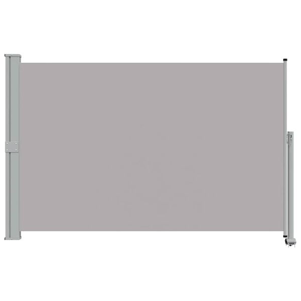 vidaXL Tenda da Sole Laterale Retrattile 160 x 300 cm Grigia