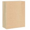 vidaXL Libreria 2 Ripiani Rovere Sonoma 60x30x76,5cm Legno Multistrato
