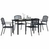 vidaXL Set da Pranzo per Giardino 5 pcs Antracite