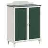 vidaXL Storage creativo per bambini ROROS Grigio e Bianco