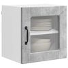 vidaXL Mobile da cucina con porta 2 pcs Grigio cemento 40 x 31 x 40 cm