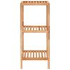 vidaXL Scaffale da Bagno 36x36x79 cm in Legno Massello di Noce