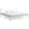 vidaXL Giroletto Bianco in Metallo 200x200 cm