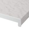vidaXL Soglia della Finestra Testo in Marmo -enure 60 x 35 x 4,5 cm