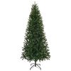 vidaXL Albero di Natale artificiale Verde 180 cm PVC, PE e acciaio