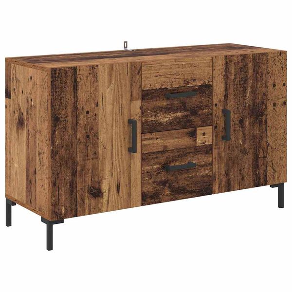 vidaXL Credenza Legno vecchio 100 x 36 x 60 cm Legno multistrato
