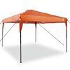 vidaXL Tenda Gazebo Arancione 290 x 290 x 251 cm Tessuto
