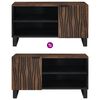 vidaXL Unit&agrave; TV Noce 80 x 33 x 46 cm Legno multistrato