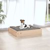 vidaXL Cuccia per Cani 51,5x44x9 cm in Legno Massello di Pino