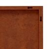 vidaXL Decorazioni Muro da Giardino 2pz 105x55 cm Fiore Acciaio Corten