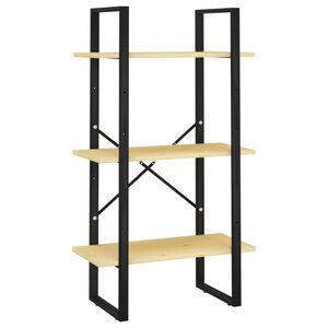 vidaXL Scaffale Portaoggetti 60x30x105 cm in Legno Massello di Pino
