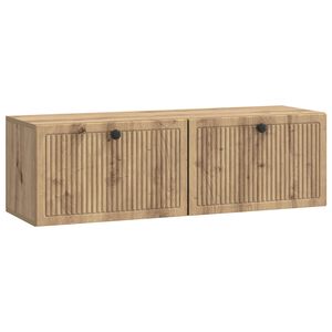 vidaXL Mobile Porta TV da Muro Rovere Artigianale 98 x 31 x 30 cm