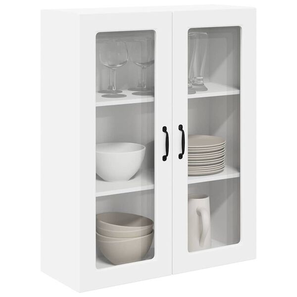 vidaXL Mobile da cucina Kalmar Bianco 80 x 31 x 100 cm