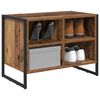 vidaXL Mobile per scarpe Legno vecchio 60 x 35 x 44 cm