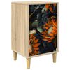 vidaXL Armadio da Notte LOCHEM Rovere Sonoma 36 x 33 x 60 cm
