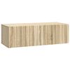 vidaXL Mobile Porta TV da Muro 98 x 41 x 30 cm Rovere Sonoma