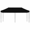 vidaXL Tenda Party Nero 292 x 580 x 315 cm Tessuto Oxford