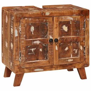 vidaXL Mobile da Bagno Legno di recupero solido e legno ingegnerizzato