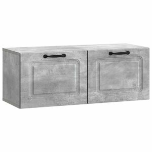 vidaXL Mobile Porta TV da Muro Grigio Cemento 78,5 x 31 x 30 cm