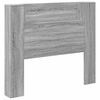 vidaXL Testiera Letto Sonoma grigio Legno ingegnerizzato