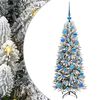 vidaXL Albero di Natale artificiale Bianco 120 cm