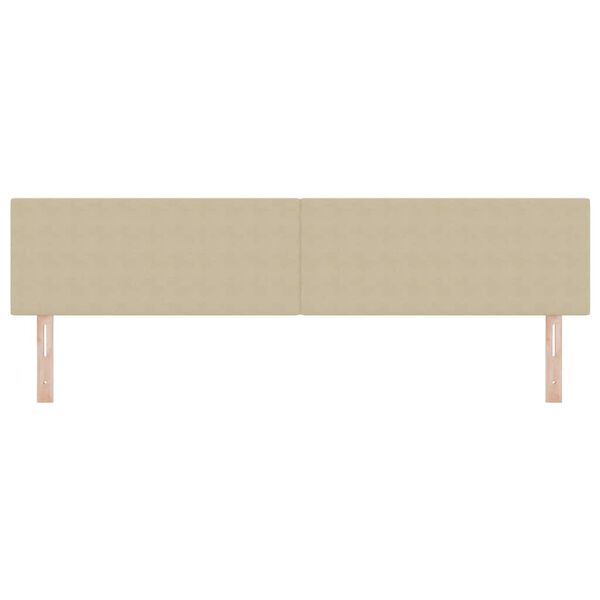 vidaXL Testiera Grigio Verde Chiaro 200 cm Pelle Sintetica