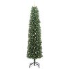vidaXL Albero di Natale artificiale con 300 LED Verde 240 cm