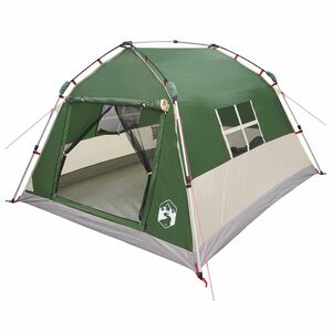 vidaXL Tenda istantanea resistente all'acqua 3 persona Verde