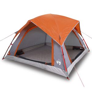 vidaXL Tenda da Campeggio a Cabina 4 Persone Impermeabile