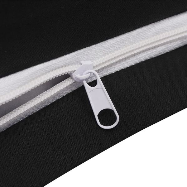 vidaXL Set Copripiumino 135x200/80x80 cm in Cotone