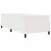 vidaXL Letto a molle Crema e Bianco 100 x 200 cm Tessuto in Cords