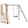 vidaXL Set da Gioco da Esterno in Legno Massello di Pino